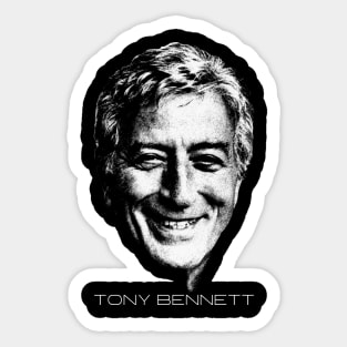 Retro 70s Tony Bennett Sticker